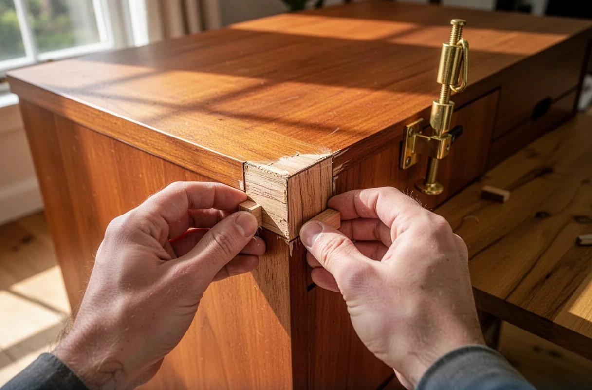 Veneer Blister Repair and Edge Splicing